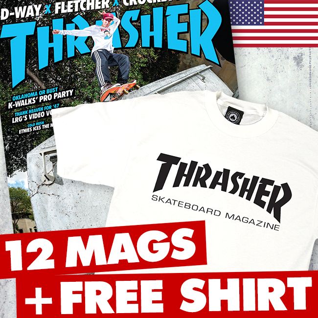 1 YEAR US SUBSCRIPTION + FREE T-SHIRT